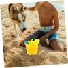 BESPORTBLE 13Pcs Beach Sand Set Multicolor Creative Castle Mold Kits with Cartoon Shapes and Bucket for Backyard Sandbox Pools Plastic Play Sand Kit Random Color view 2