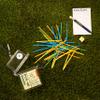 Kikkerland Pick-Up Sticks  Travel Game with Sticks, Die, & Scorepad  Great for Travel, Camping, & Outdoor Play view 3