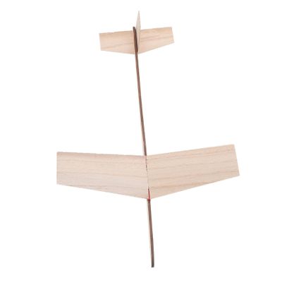 BCOATH 4pcs Wooden Airplane Model Kit DIY Assembly Glider Planes for Adults Educational Science Craft Lightweight Desktop Ornament