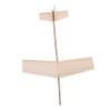 BCOATH 4pcs Wooden Airplane Model Kit DIY Assembly Glider Planes for Adults Educational Science Craft Lightweight Desktop Ornament view 1