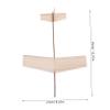 BCOATH 4pcs Wooden Airplane Model Kit DIY Assembly Glider Planes for Adults Educational Science Craft Lightweight Desktop Ornament view 2
