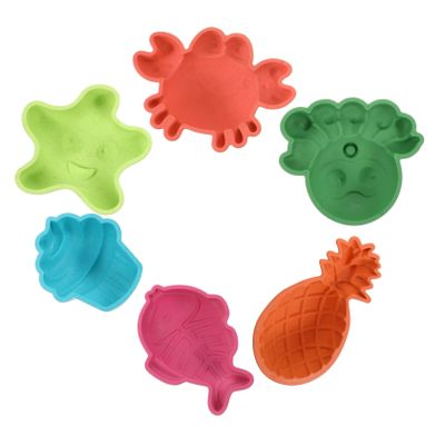 BESPORTBLE 6Pcs Sand Set Lightweight Portable Beach Playset for Boys Creative Sand-Excavating Tools with Shovels Small for Easy Grip and Outdoor Beach Activities Random Color