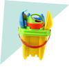 BESPORTBLE 6pcs Beach Set for Plastic Bucket and Shovel Sand Castle Tools in Smooth Grip Sandbox for Backyard and Beach Play Random Color view 3