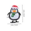 BESPORTBLE 3Pcs Christmas Wind-up Adorable Penguin Clockwork for Party Favors Safe Smooth Hand-Eye Coordination Development view 2