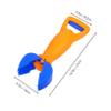 Abaodam 2Pcs Sand Grabber Claw Scoops Lightweight Outdoor Beach for Operate Sand Digger with Ergonomic Handle Fun and Snowfield Plaything for Boys view 2