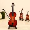2026 New Playable Tiny Violin Figurine,The Worlds Smallest Miniature Musical Instrument with Sound and Sad Music,House Accessory or Keychain Charm for Unique Dumb Gag Gifts for Lovers view 2