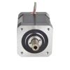 17HS19-1504H Nema 17 Hollow Shaft Stepper electronic starter 48mm Bipolar 0.36Nm(42.49oz.in) 1.5A 42 electronic starter 4-lead view 1
