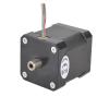 17HS19-1504H Nema 17 Hollow Shaft Stepper electronic starter 48mm Bipolar 0.36Nm(42.49oz.in) 1.5A 42 electronic starter 4-lead view 3