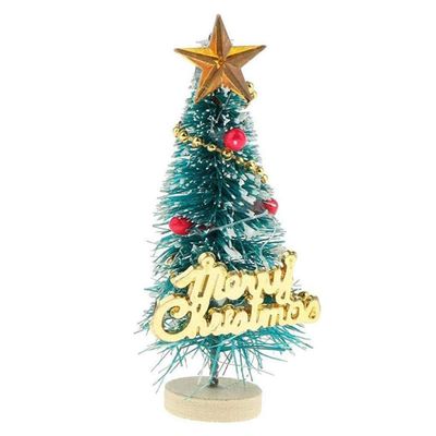 1:12 Scale Miniature Christmas Tree, Dollhouse Miniature Decor for Christmas Party Display, Mini Model Scene