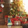 1:12 Scale Miniature Christmas Tree, Dollhouse Miniature Decor for Christmas Party Display, Mini Model Scene view 3