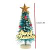 1:12 Scale Miniature Christmas Tree, Dollhouse Miniature Decor for Christmas Party Display, Mini Model Scene view 4