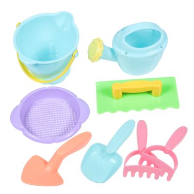BESPORTBLE Beach Sand Plastic Sand Play Tools for Outdoor Fun Portable Lightweight Design Bright Colors Safe Material for Boys Park Home Random Color