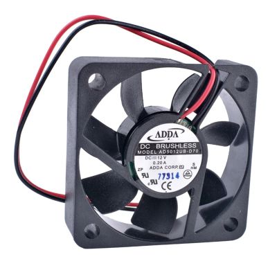 AD5012UB-D70 5015 50mm Fan 50x50x15mm 12V 0.2a Double Ball Bearing 5cm Electric car Charger Fan