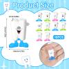 10 Pcs Teeth Storage Box for Lost Teeth Organizer, Cute Plastic Teeth Organizer Container Baby Milk Teeth Storage Cases, Practical Tooth Saver Box for Kids Keepsake Gift view 2