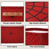 Ackutea Storage Bins Red Spider Web Large Collapsible Rectangle Shelf Closet Organizer Baskets for Kids Toys, Dirty Clothes, Bedroom, Bathroom, Nursery Decor, Gift Basket view 3