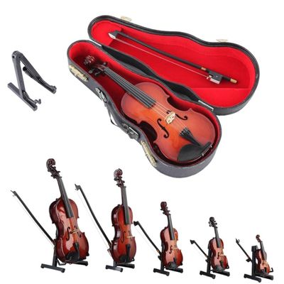 2026 New Playable Tiny Violin Figurine,The Worlds Smallest Miniature Musical Instrument with Sound and Sad Music,House Accessory or Keychain Charm for Unique Dumb Gag Gifts for Lovers