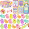 24 Packs Valentines Day Cards for Kids School with Unicorn Squeeze Toys, Valentines Day Gifts for Kids with Unicorn Valentines Cards, Ideal Valentine Party Favor School Classroom Prizes for Boys Girls view 1