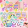 24 Packs Valentines Day Cards for Kids School with Unicorn Squeeze Toys, Valentines Day Gifts for Kids with Unicorn Valentines Cards, Ideal Valentine Party Favor School Classroom Prizes for Boys Girls view 4