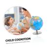 DECHOUS HD Globe with Stand Desktop World Globe Educational for Geography Learning Interactive Chart Office Classroom Decor view 3
