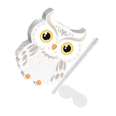 BESPORTBLE Owl with Stick and Blindfold for Boys Jungle Animal Theme Birthday Halloween Graduation Party Favors Family Fun Activity Candy Holder