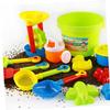 Abaodam Beach Set with Large Sand Bucket Sand Clock Shovel Rake for Boys for Creative Outdoor Fun Random Color view 2