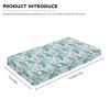 Microfiber Fitted Crib Sheets 2 Packs, Hibiscus Flower Pattern Soft and Cozy 52x28 Baby Sheet for Standard Crib and Toddler Mattress, Boys, Girls, Unisex view 4