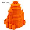 3D Printed Dice Spiral Staircase Castle Dice Tower for Miniature RPG Games, Dice Tower for DND Tabletop RPGs, Wargame Scenery Game Jail D&D view 3