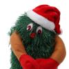CashMuch Electric Christmas Tree Doll Plush Toy Xmas 360 Degree Rotation Christmas Tree Dancing Singing Doll Decoration view 3