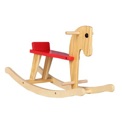 Vaguelly Rocking Chair Pine Wood Little Rocking Chair Rocker Gift for Birthday Shower with Strong Bearing Capacity and Fine Workmanship