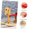 Vaguelly Rocking Chair Pine Wood Little Rocking Chair Rocker Gift for Birthday Shower with Strong Bearing Capacity and Fine Workmanship view 2