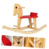 Vaguelly Rocking Chair Pine Wood Little Rocking Chair Rocker Gift for Birthday Shower with Strong Bearing Capacity and Fine Workmanship view 4