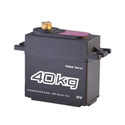 40kg high Speed Metal Gear Digital Motor servo Suitable for 1/8 1/10 1/12 Scale(40kg 180 Degree)