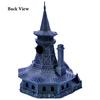 3D Printed Dice Spiral Staircase Castle Dice Tower for Miniature RPG Games, Dice Tower for DND Tabletop RPGs, Wargame Scenery Game Jail D&D view 3