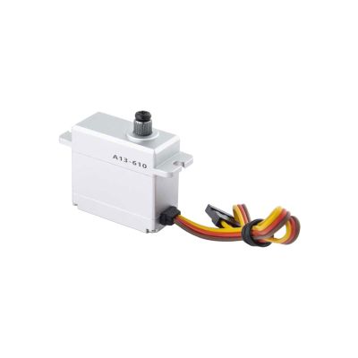 1/2 Pcs A13-610 9 kg 0.10 sec Hardened Steel Coreless Servo Motor(2pcs A13-610)