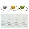 Programmable Block Motor Block servo servo Motor Cross Output Shaft Power Control(Green) view 2