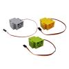 Programmable Block Motor Block servo servo Motor Cross Output Shaft Power Control(Green) view 3