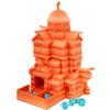 3D Printed Dice Spiral Staircase Castle Dice Tower for Miniature Wargaming, Dice Tower for Dungeons and Dragons Games, Tabletop RPGs, Wargame Scenery Game Jail D&D view 1