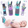 GZYFUVALW Baby Cartoon Animal Wrist Bell Rattle Socks New Toddler Wrist Strap Socks Set(giraffes02) view 2