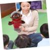 COOLHIYA Plush Family Hand Puppet for Storytelling Comfortable Wear Plush Material Stimulates Imagination for Preschool Daycare Classroom and Home Role Play view 3