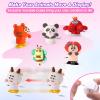 FIIOEOY Air Dry Clay Kit -12 Animals Modeling Clay Set with 6 Movable Bases, Ultra Light & Soft, Safe Non-Stick DIY Art & Craft Kit with Sculpting Tools & Tutorials, Creative Gift for Boys & Girls view 3