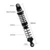 INJORA DRX 100mm Dual-rate Spring Oil Shocks for TRX4 SCX10 1/10 RC Crawler view 2