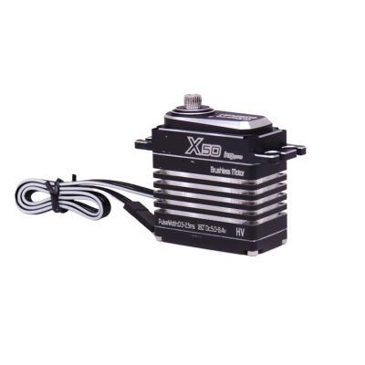 Brushless X50 50KG High Torque High Pressure Waterproof Servo Full Metal Gear Suitable for 1/8 1/10