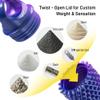 4 Pack Little Ouchies Pain Fidget Toy with Adjustable Weight & Carabiner, 3D Printed Spiky Sensory Keychain for Anxiety Relief and Focus - Portable Stress Relief Tool for Adults, Teens, Skin Picking view 2