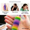 4 Pack Little Ouchies Pain Fidget Toy with Adjustable Weight & Carabiner, 3D Printed Spiky Sensory Keychain for Anxiety Relief and Focus - Portable Stress Relief Tool for Adults, Teens, Skin Picking view 4