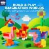 80PCS Magnetic Blocks, Magnetic Building Blocks for Kids Ages 3 4 5 6 Year Old, Magnet Cubes, Autism Montessori Toys, Preschool STEM Educational Sensory Magnet Toys Gifts for Kids 3-5 4-8 view 2