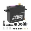 30kg Pwm Digital Servo High Torque Metal Gear Servo Suitable for Remote Control Accessories 1/8 1/10 1/12(30kgMG 180 Degree) view 2