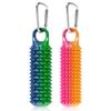 2 Pack Little Ouchies Pain Fidget Toy with Adjustable Weight & Carabiner, 3D Printed Spiky Sensory Keychain for Anxiety Relief and Focus - Portable Stress Relief Tool for Adults, Teens, Skin Picking view 1