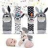 GZYFUVALW Baby Cartoon Animal Wrist Bell Rattle Socks New Toddler Wrist Strap Socks Set(giraffes03) view 1