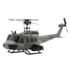 C032 UH-1 Huey RC Helicopter for Adults, 1/48 Scale 2.4G 6CH Flybarless Brushless Motor Remote Control Helicopter Model with Altitude Hold, Optical Flow & TOF Positioning(Distressed Navy Gray/1Battry) view 2
