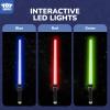 TOY Life Light Up Saber, 3 Pack Lightup Sabers, Extendable & Collapsable Light up Saber Sword, Saber Toy Set with Motion Sensitive FX Sound, Light Up Sword Toy for Kids view 2